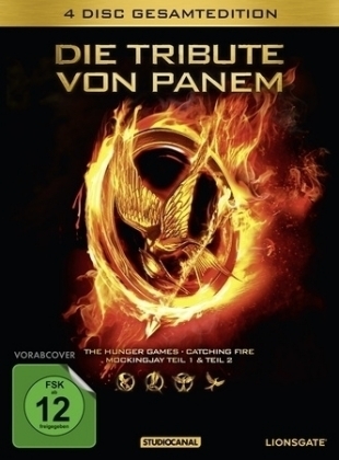 Die Tribute von Panem, 4 DVDs (Gesamtedition)