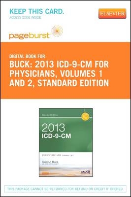 2013 ICD-9-CM for Physicians, Volumes 1 and 2, Standard Edition - Elsevier eBook on Vitalsource (Retail Access Card) - Carol J Buck