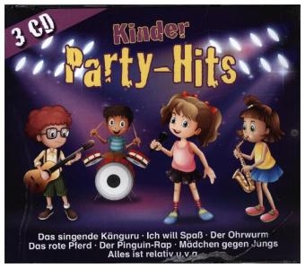 Kinder Party-Hits, 3 Audio-CDs -  Kiddy Club
