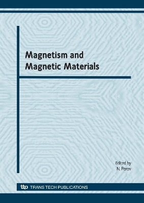 Magnetism and Magnetic Materials - 