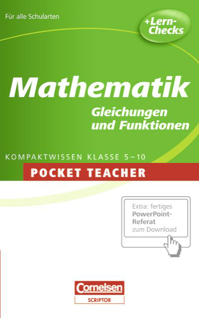 Pocket Teacher - Sekundarstufe I - Neue Ausgabe / Mathematik - Siegfried Schneider