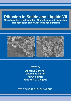 Diffusion in Solids and Liquids VII - 