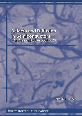 Defects and Diffusion in Semicondutors, 2009 - 