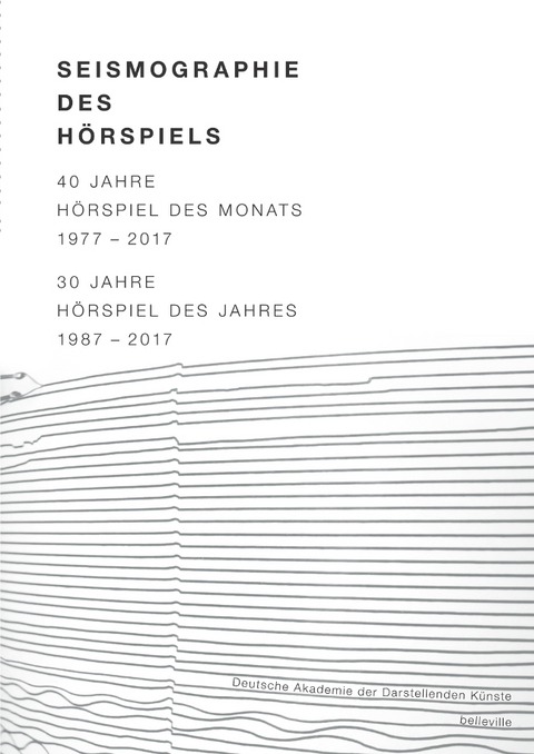 Seismographie des Hörspiels - 