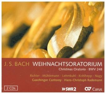 Weihnachtsoratorium BWV 248, 2 Audio-CDs - Johann Sebastian Bach