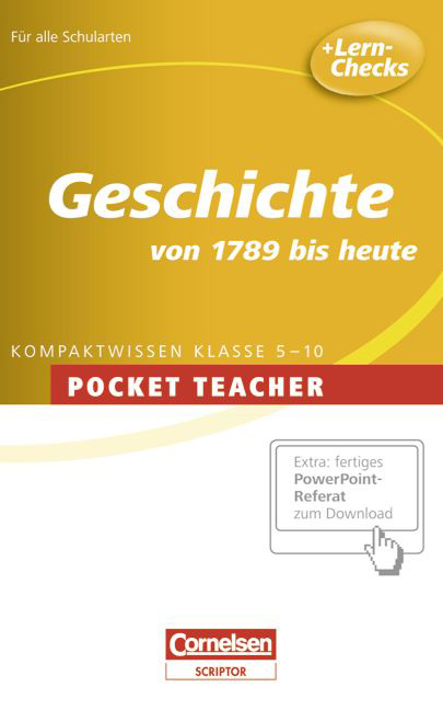 Pocket Teacher - Sekundarstufe I - Neue Ausgabe / Geschichte - Martin Liepach