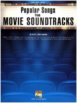 Popular Songs From Movie Soundtracks - Piano, Voice & Guitar -  Various