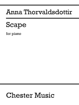 Scape -For Piano- (Piano Score) - Anna Thorvaldsdottir