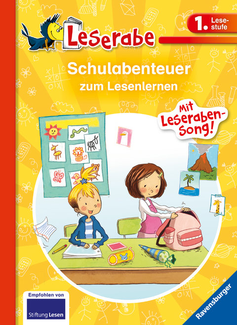 Schulabenteuer zum Lesenlernen - Leserabe 1. Klasse - Erstlesebuch für Kinder ab 6 Jahren - Judith Allert, Julia Breitenöder