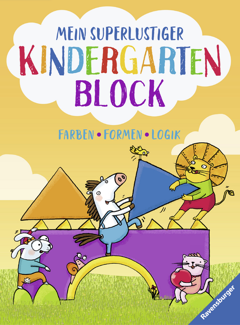 Mein superlustiger Kindergarten-Block - Anja Lohr, Christine Pätz, Britta Zimmermann