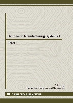 Automatic Manufacturing Systems II - 