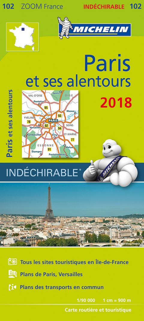 CARTE ZOOM 102 PARIS ET SES ALENTOURS 20 -  xxx