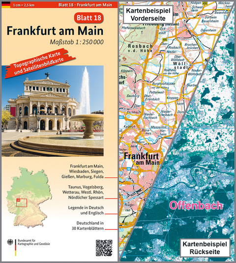 Frankfurt am Main -  BKG - Bundesamt für Kartographie und Geodäsie