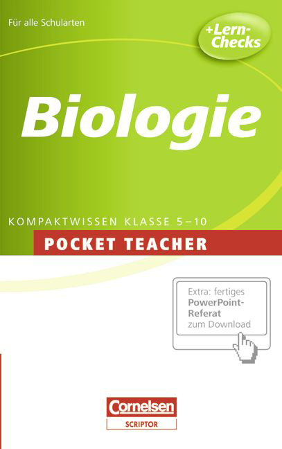 Pocket Teacher - Sekundarstufe I - Neue Ausgabe / Biologie - Walter Kleesattel