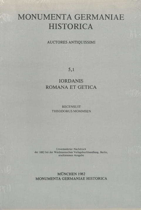 Iordanis Romana et Getica - 