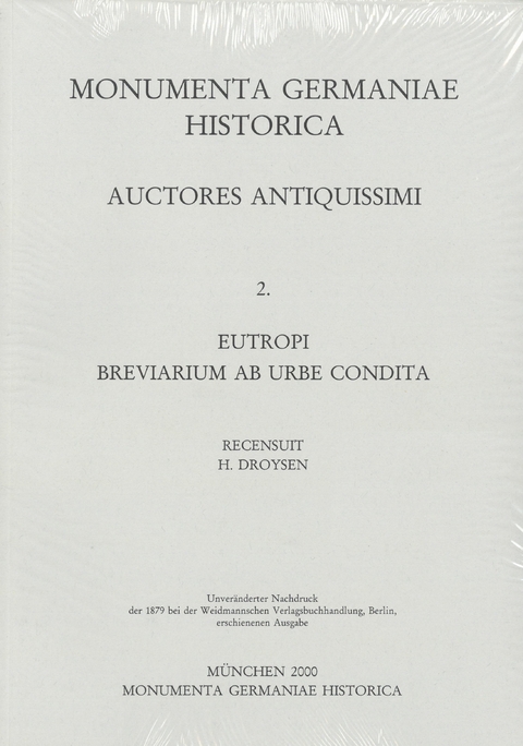 Eutropi Breviarium ab urbe condita - 