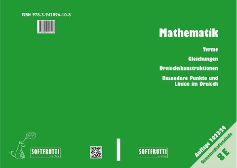 Mathematik 8 E - Manfred Schmitt, Reiner Speicher
