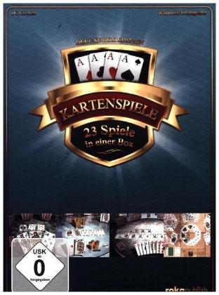 Kartenspiele, 23 Spiele in einer Box, 1 CD-ROM (Deluxe Box Edition)