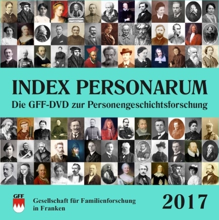 Index Personarum 2017 -  Gesellschaft für Familienforschung in Franken