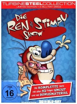 Die Ren & Stimpy Show, 2 Blu-ray (SD ob Blu-ray) (Turbine Steel Collection, limitiert)