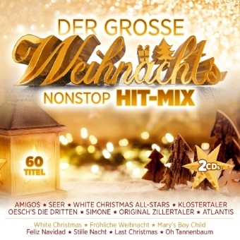 Der große Weihnachts-Nonstop Hit-Mix, 2 Audio-CDs -  Various