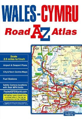 Wales A-Z Road Atlas -  A-Z Maps