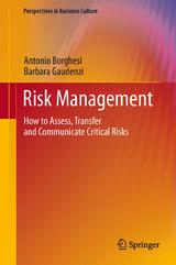 Risk Management -  Antonio Borghesi,  Barbara Gaudenzi