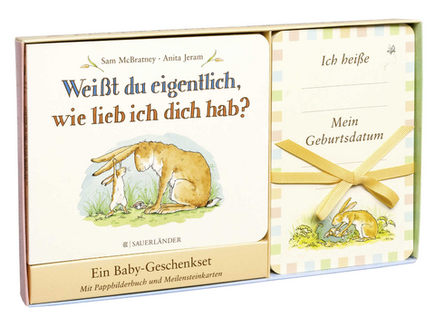 Weißt du eigentlich, wie lieb ich dich hab? Ein Baby-Geschenkset - Sam McBratney