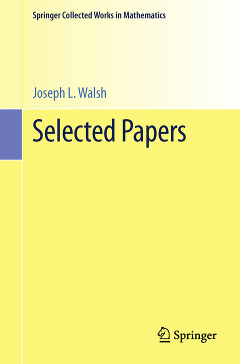 Selected Papers - Joseph L. Walsh
