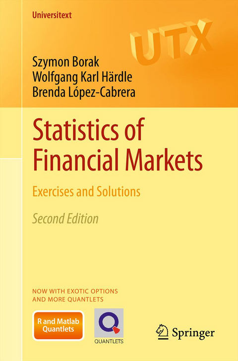 Statistics of Financial Markets - Szymon Borak, Wolfgang Karl Härdle, Brenda López-Cabrera