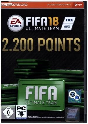 Fifa 18 Ultimate Team 2200 Points, Code in a Box