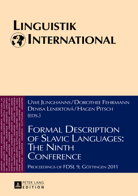 Formal Description of Slavic Languages: The Ninth Conference - 