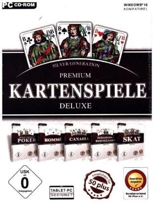 Silver Generation Premium Kartenspiele Deluxe, 1 CD-ROM