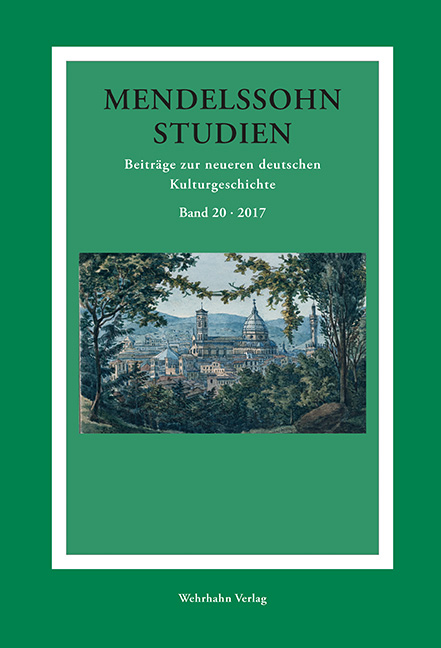 Mendelssohn-Studien 20 - 