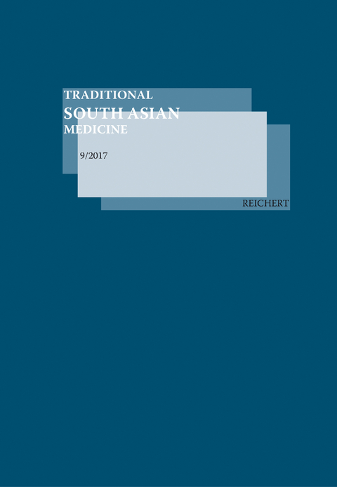 Traditional South Asian Medicine TSAM, Vol. 9 - 