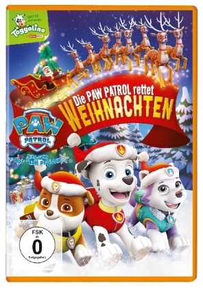 Paw Patrol: Die Paw Patrol rettet Weihnachten, 1 DVD
