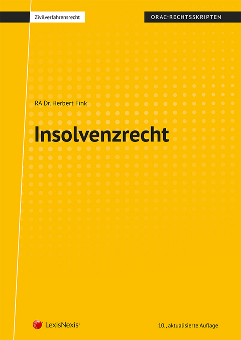 Insolvenzrecht (Skriptum) - Herbert Fink