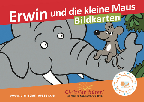 Erwin und die kleine Maus - Bildkarten - Christian Hüser, Tanja Mensler