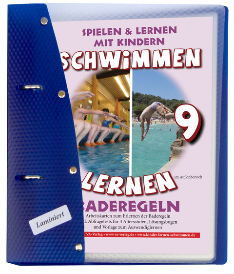 Schwimmen lernen 9: Baderegeln, laminiert - Veronika Aretz