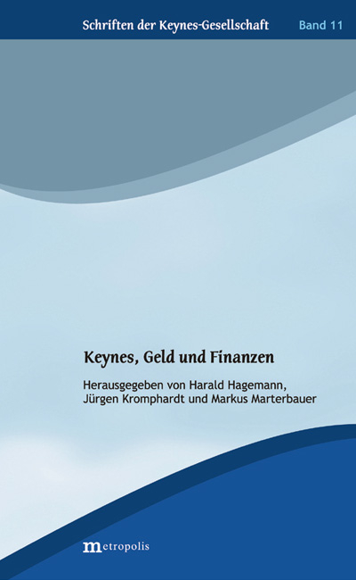 Keynes, Geld und Finanzen - 