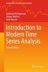 Introduction to Modern Time Series Analysis - Gebhard Kirchgässner, Jürgen Wolters, Uwe Hassler