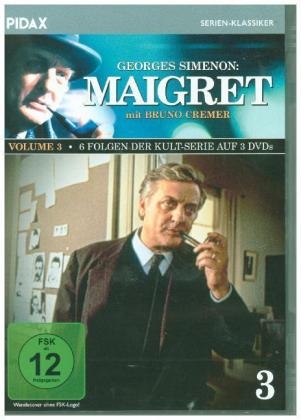 Maigret. Vol.3, 3 DVD - Georges Simenon,  Wurm,  Reynaud