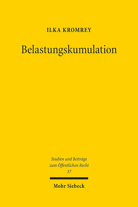 Belastungskumulation - Ilka Kromrey