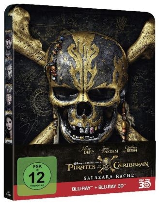 Pirates of the Caribbean: Salazars Rache 3D, 2 Blu-rays (Steelbook Edition)
