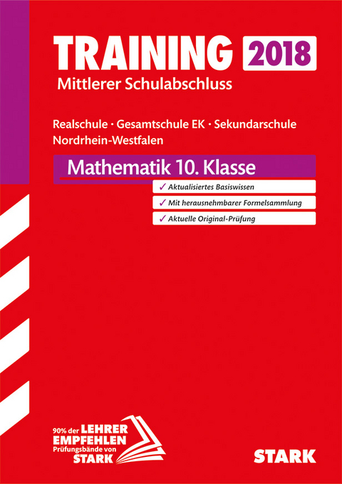 Training Mittlerer Schulabschluss Realschule / Gesamtschule EK / Sekundarschule NRW - Mathematik