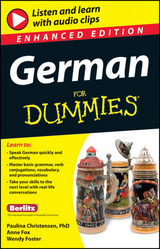 German For Dummies, Enhanced Edition - Paulina Christensen, Anne Fox, Wendy Foster