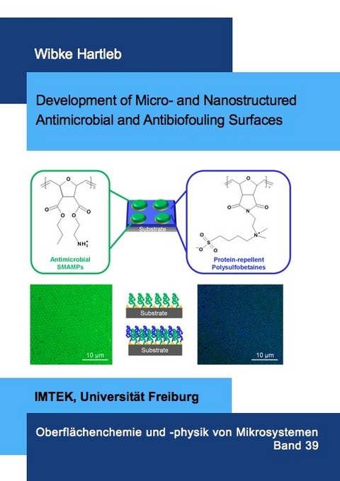 Development of Micro- and Nanostructured Antimicrobial and Antibiofouling Surfaces - Wibke Hartleb