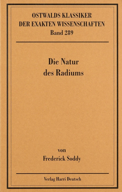 Die Natur des Radiums (Soddy)