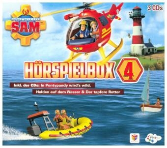 Feuerwehrmann Sam Hörspielbox. Box.4, 3 Audio-CDs