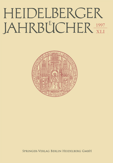 Heidelberger Jahrbücher - 